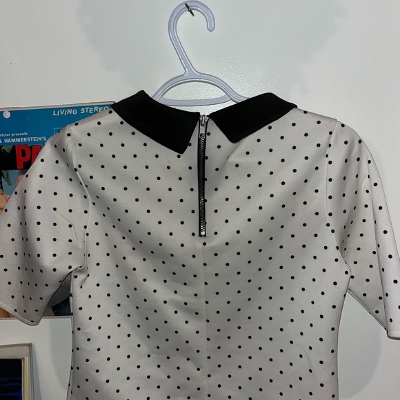 Quarter polka dot cute top - Picture 2 of 4